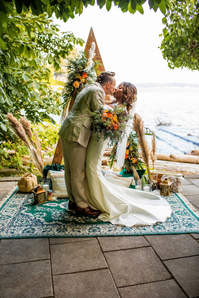 Bohemian wedding in Vancouver BC photography