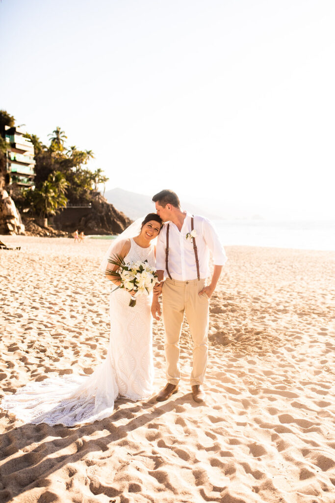 Couple getting married in Puerto Vallarta